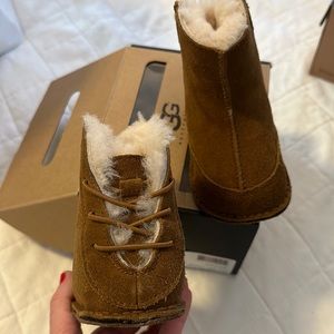 Ugg gently worn infant boots. Size medium